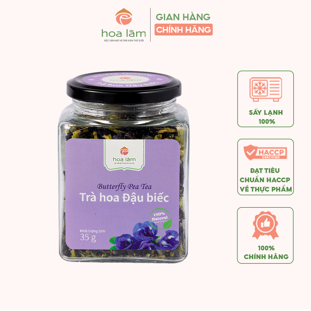 Trà Hoa Đậu Biếc Hữu Cơ Sấy Lạnh 35gr